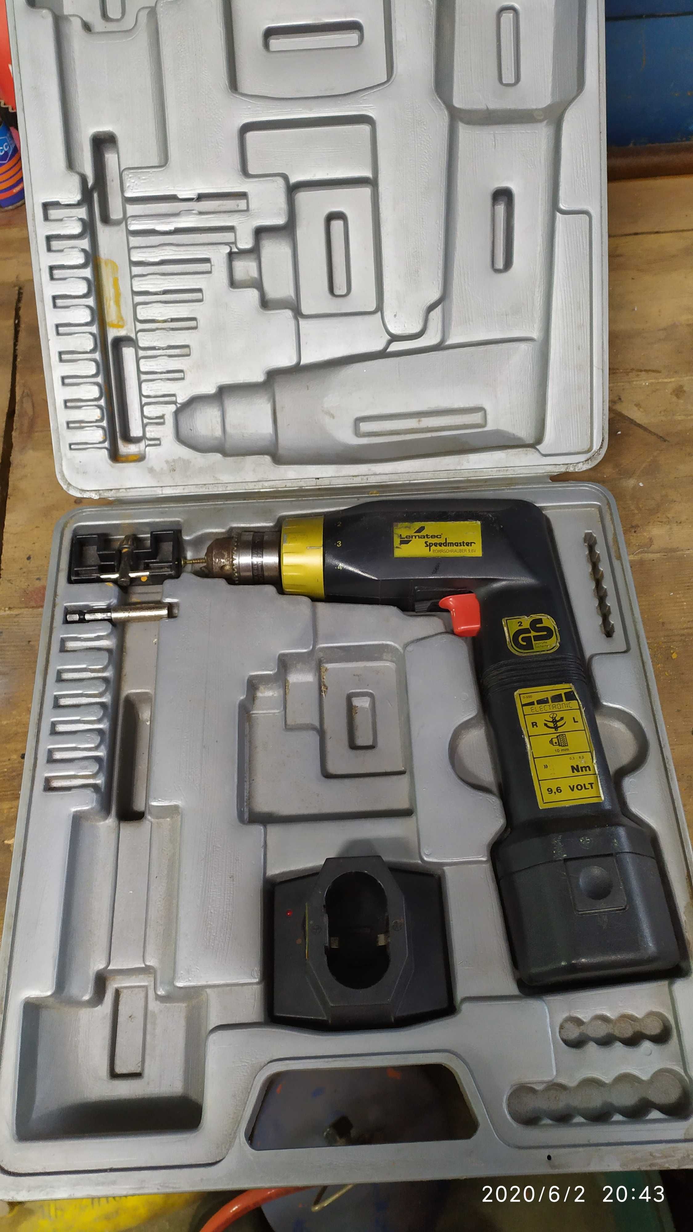 Wiertarko-wkrętarka Lematec 9,6volt