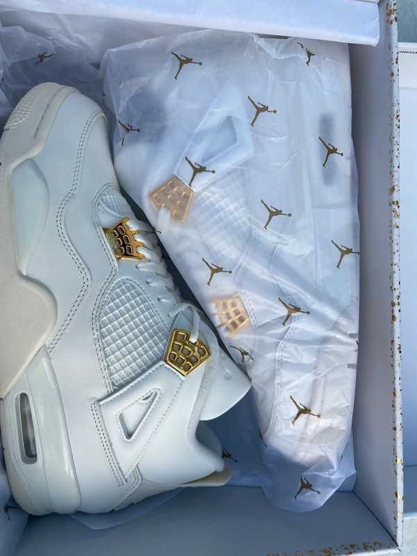 Butymęskiedamskie_Jordan4R_etr_oMetallic Gold R.39