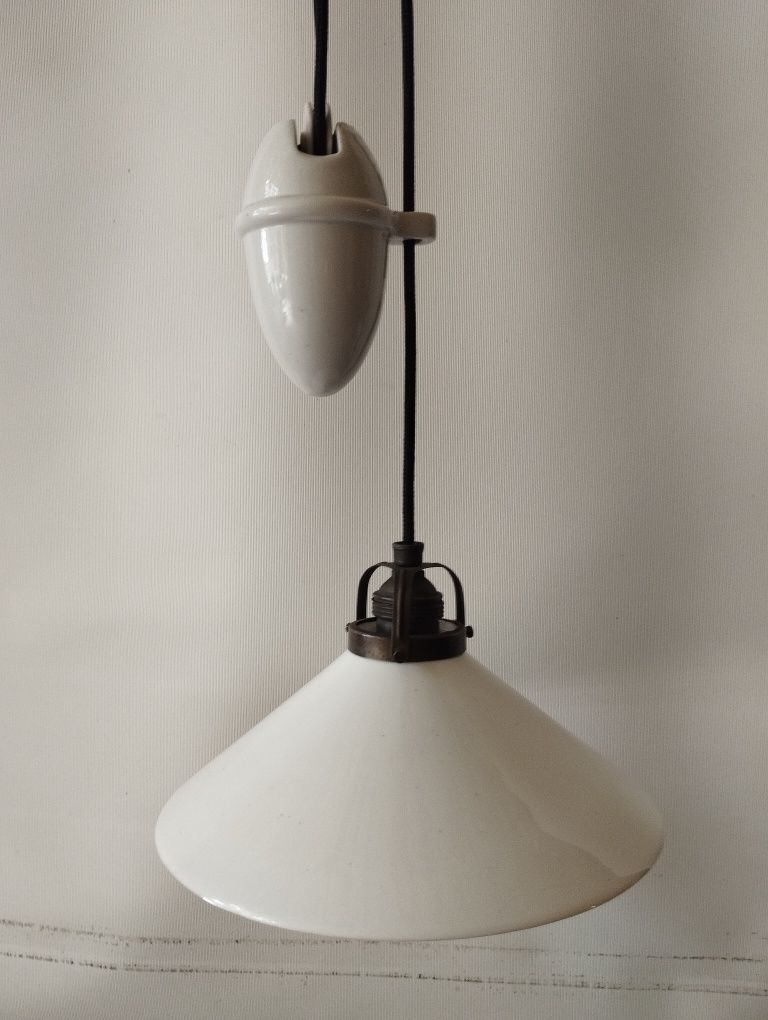 Stara lampa z przeciwwagą 100% oryginał