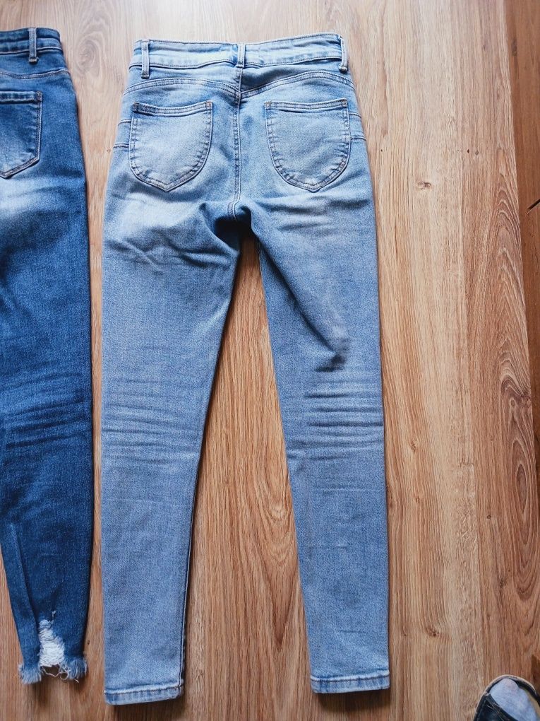 Dwie pary jeansów rozm. S