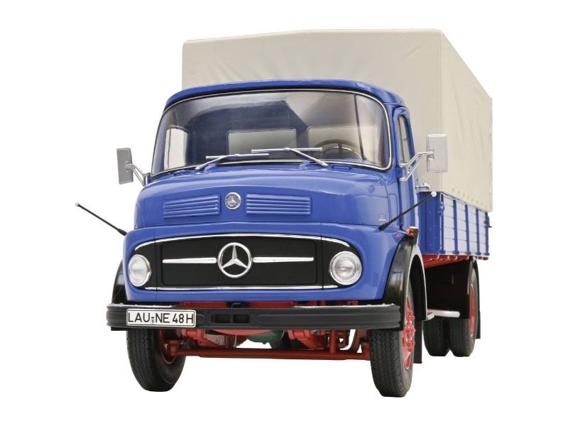 Sprzedam model ciężarówki 1:18 Mercedes Benz L911 Truck Schuco [NOWY]