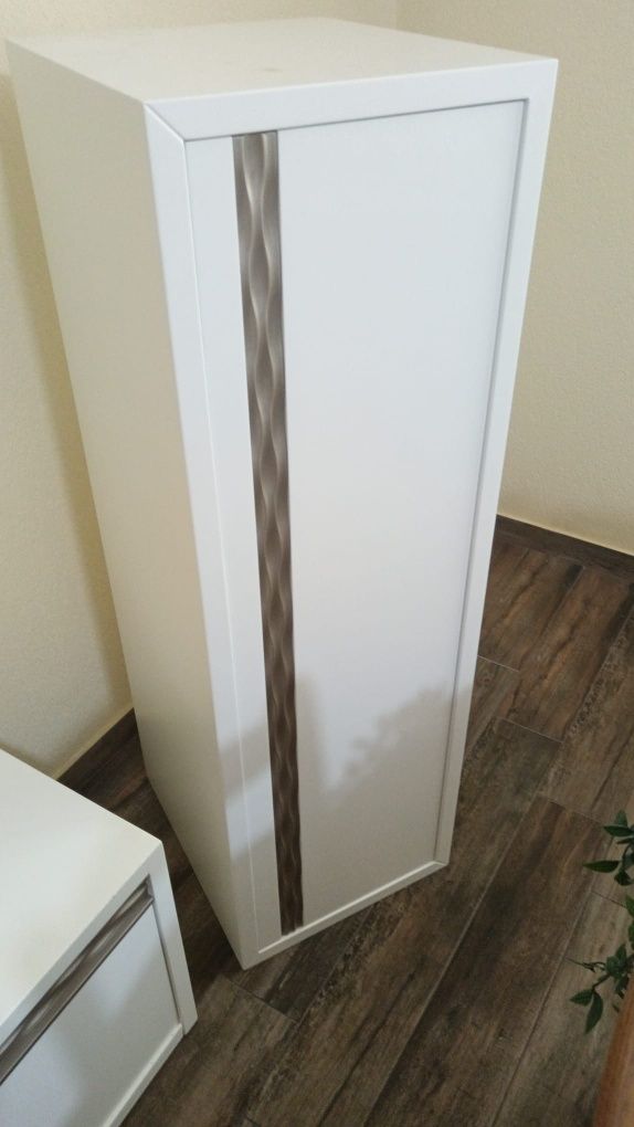 Móvel de Sala Branco Semi Novo