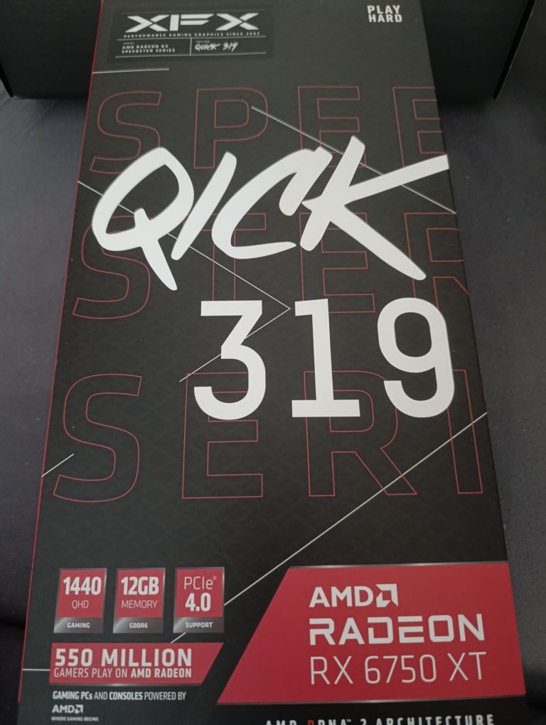 Gráfica AMD XFX RX 6750 XT com garantia