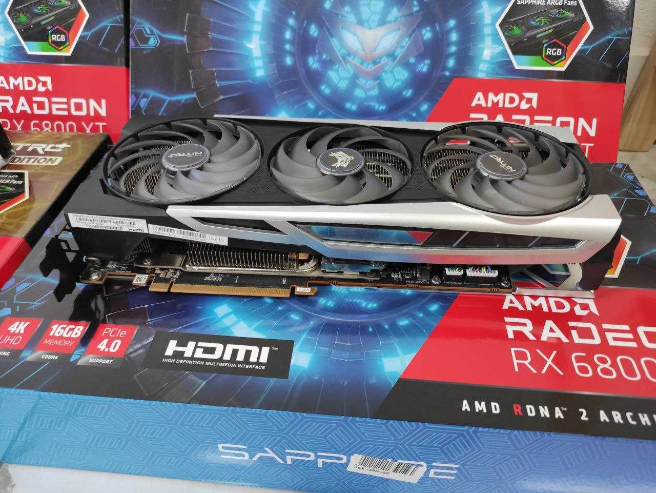 Відеокартки Sapphire AMD Radeon RX6800XT NITRO+