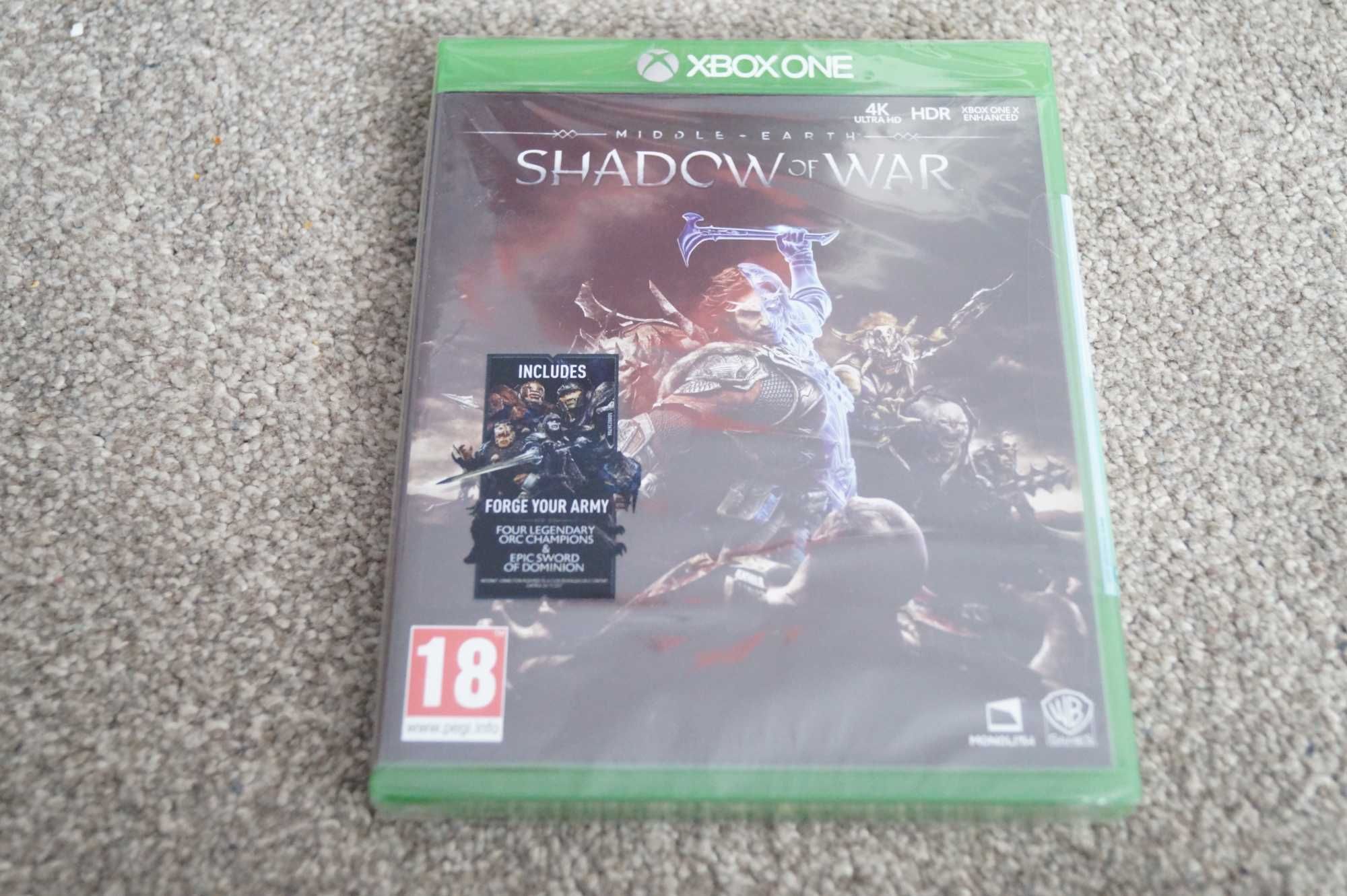 Shadow of War NOWA xbox one