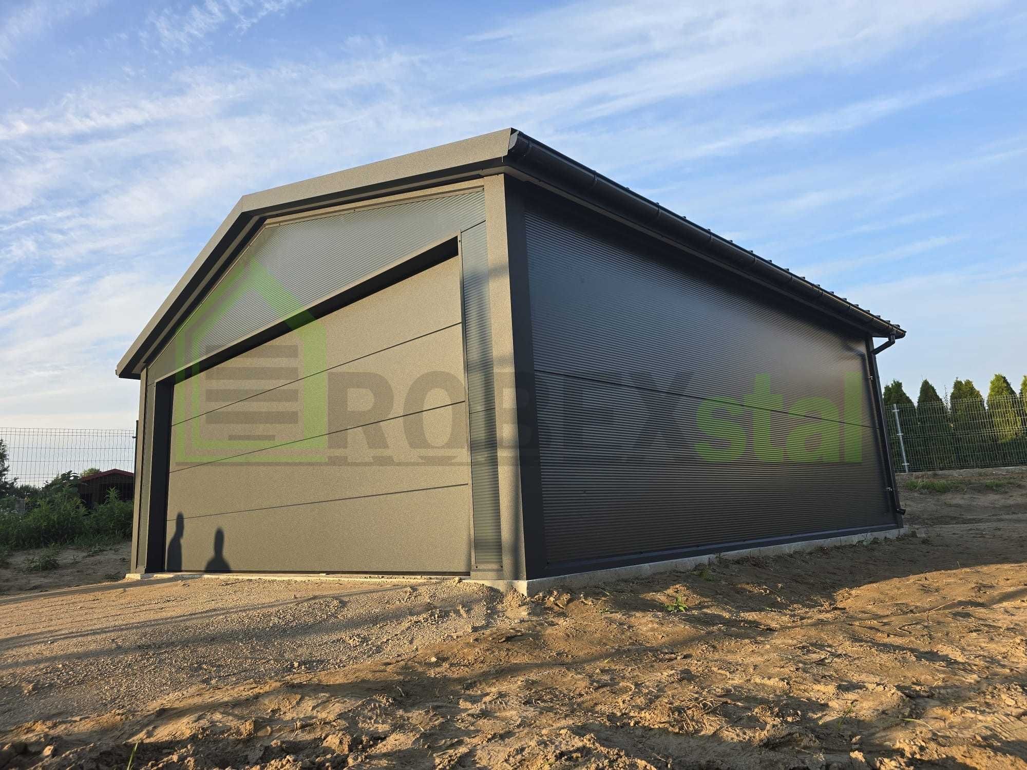 Garaż ocieplany z płyty warstwowej 6.3x5.5 do 35m2 MONTAŻ CAŁY KRAJ