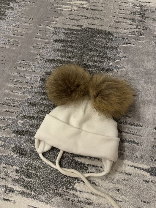 Зимовий дитячий набір (шапка, шарф, рукавиці) , розмір 46