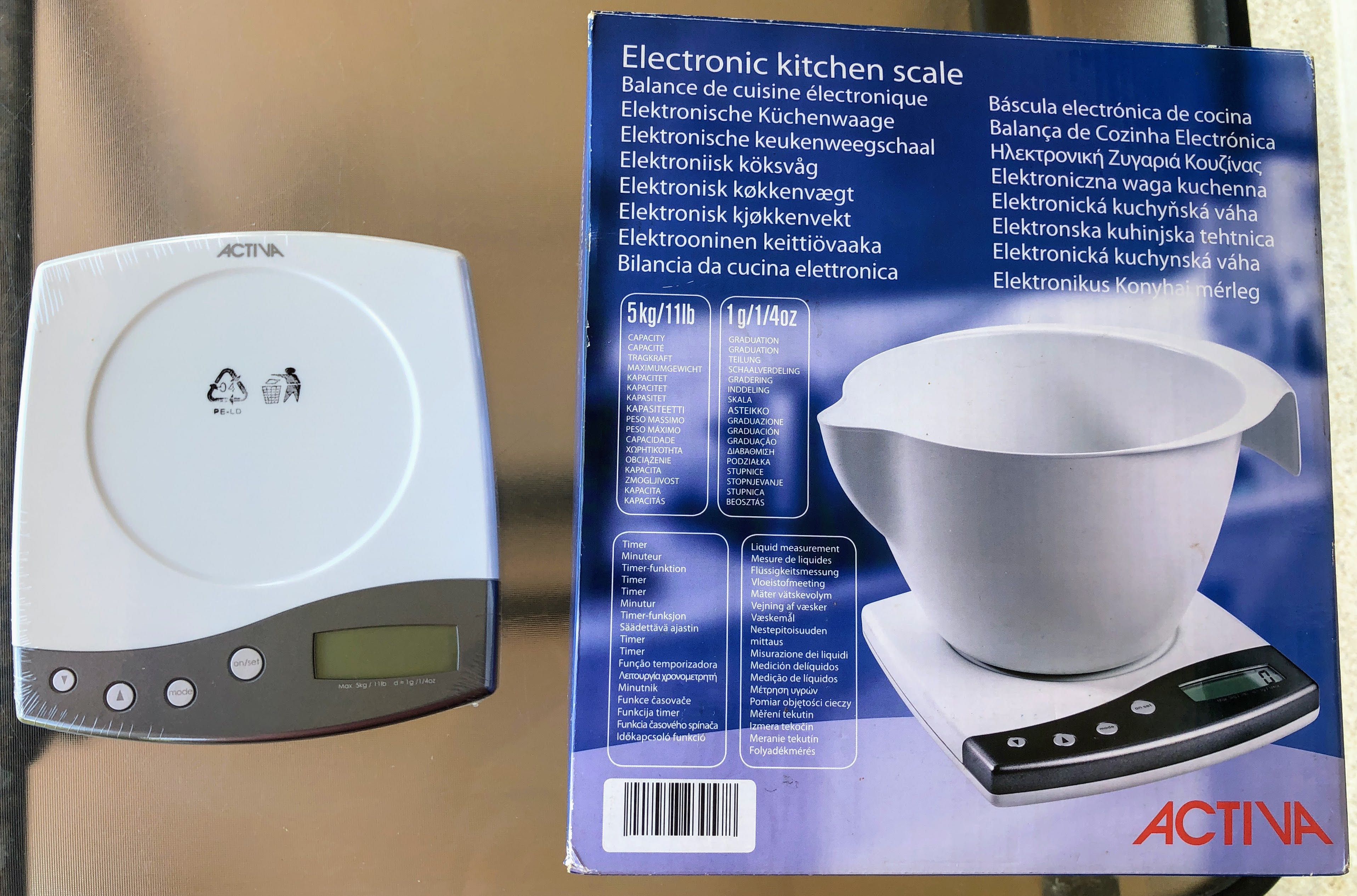 Balança de Cozinha Electrónica