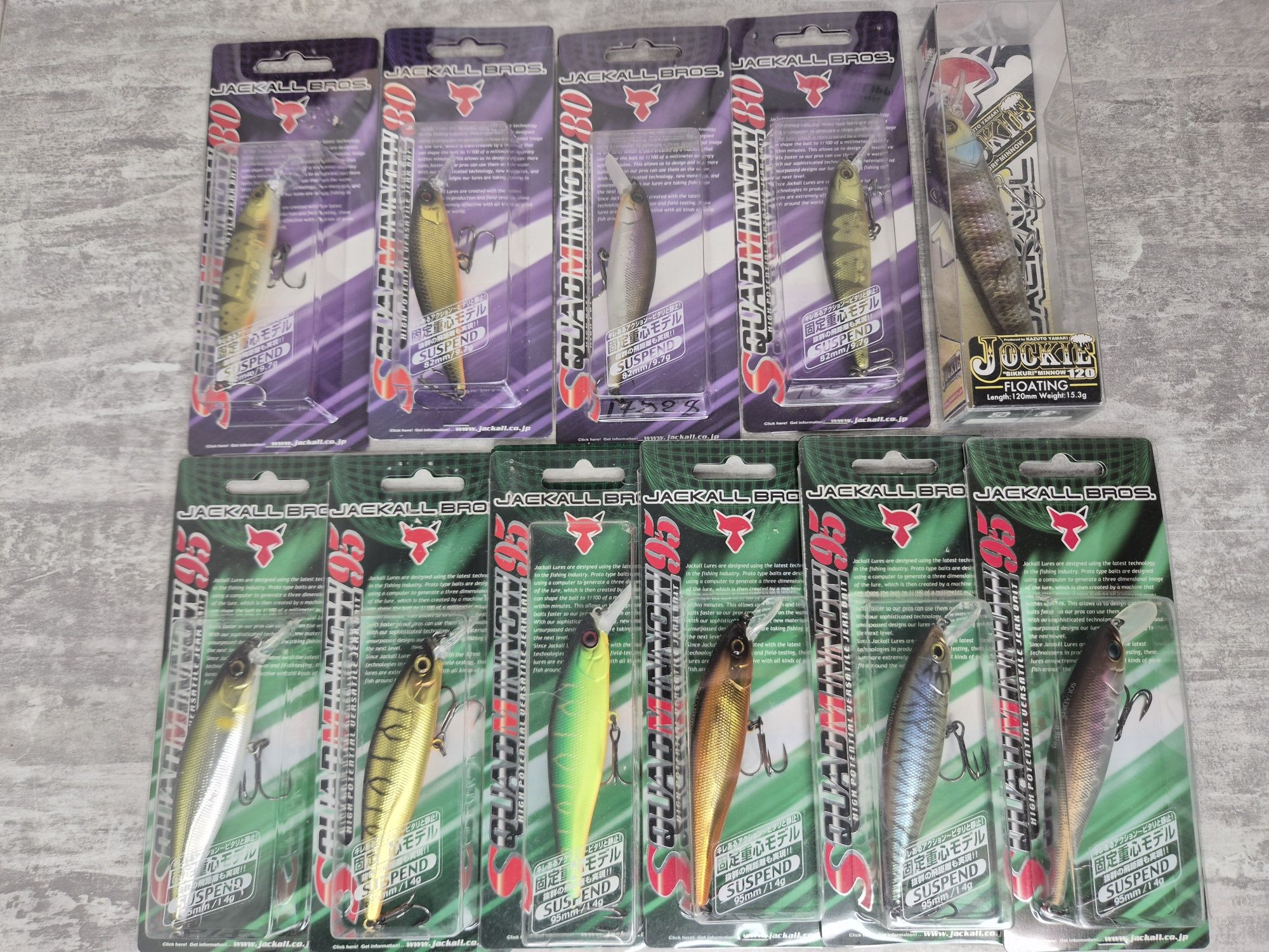 Розпродаж воблерів Jackall, Smith, Salmo, Pontoon 21, Megabass, Duo.