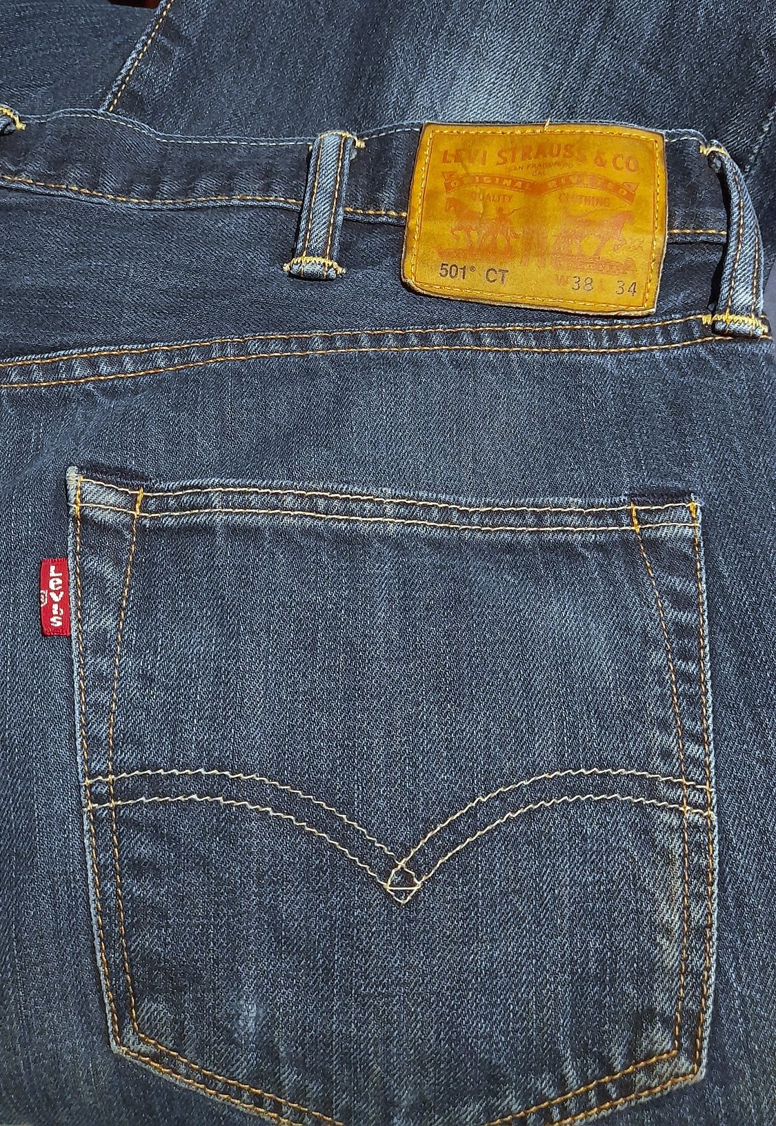 LEVI'S. Мужские классические джинсы большой рост.