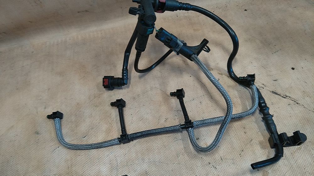 ) Focus Mk2 C-Max listwa wtryskowa przelewy mocowanie wtrysku 1.8 TDCi