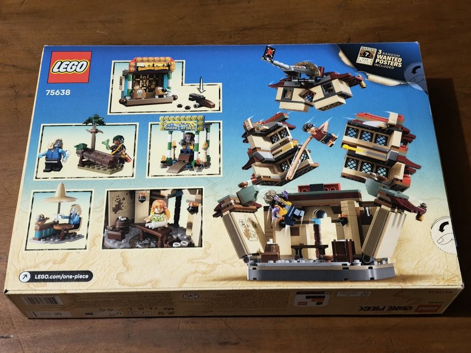 LEGO Netflix ONE PIECE Batalha no parque de Arlong