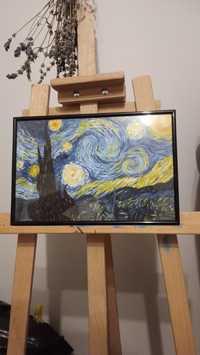 Vincent Van Gogh obraz malowany akrylami Gwieździsta Noc HANDMADE