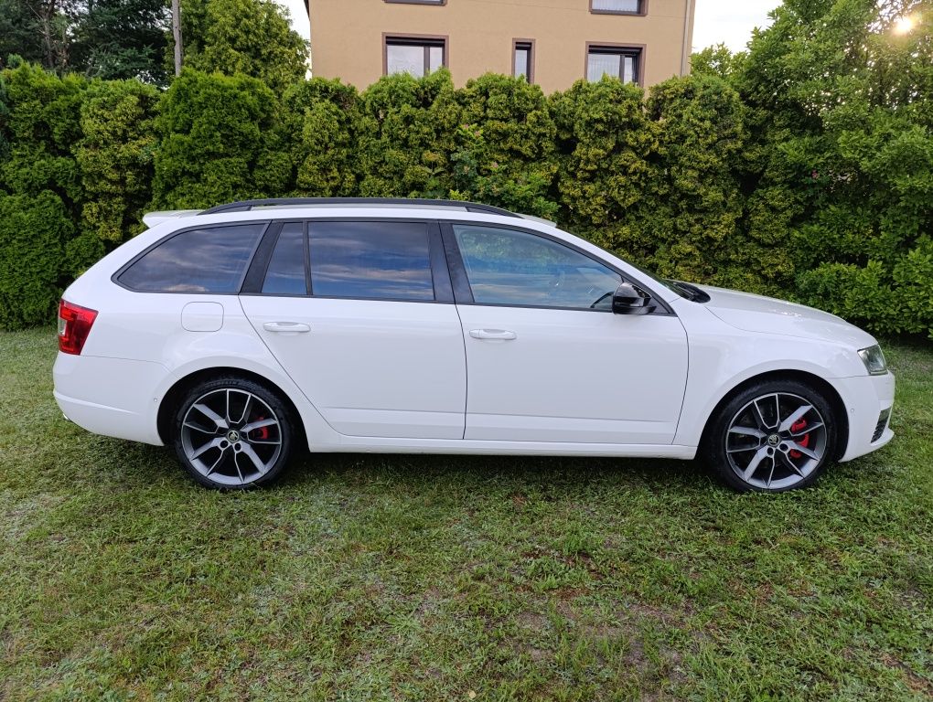 Skoda Octavia 3 RS 220KM benzyna TSI automat DSG Bi-Xenon Hak Canton