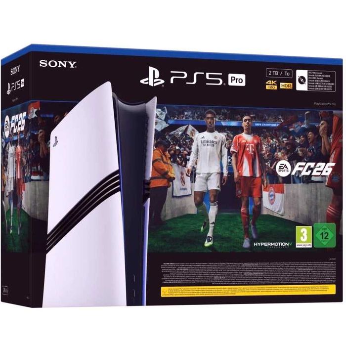 Sony PlayStation 5 Pro + EA FC 26 (Download) - Promoção