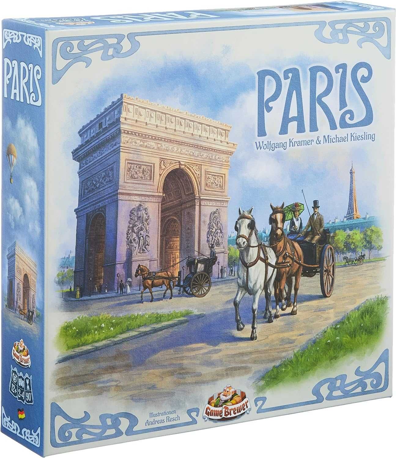 Game Brewer 49184 - Paris Gra Planszowa wer DE