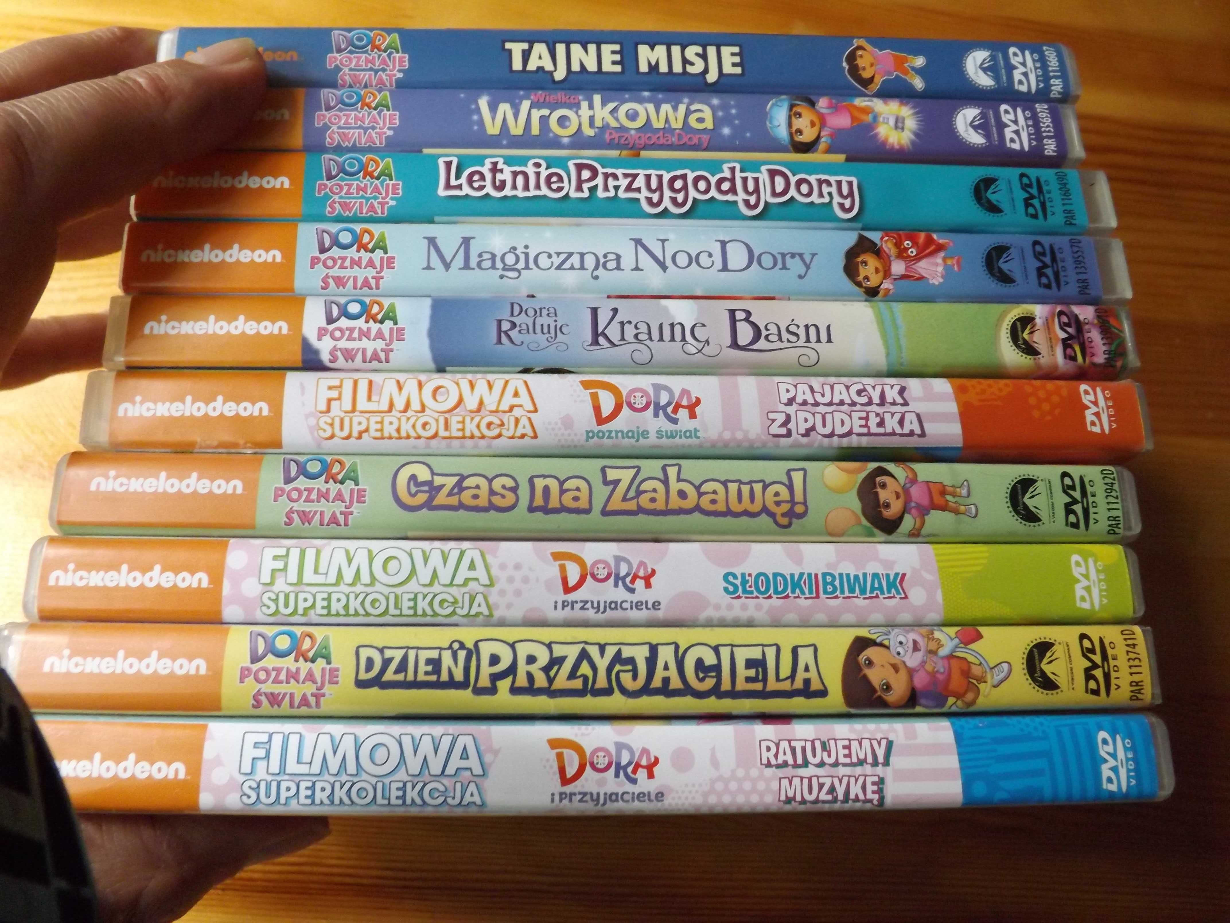 Dora poznaje świat , bajki filmy dvd