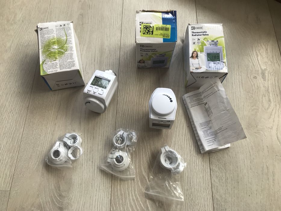 6x termostat grzejnikowy głowica EMOS T30