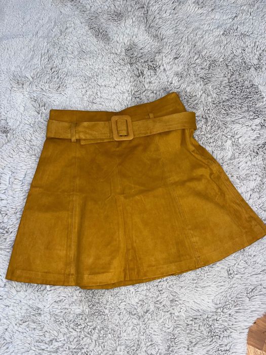 Спідниця із замші zara