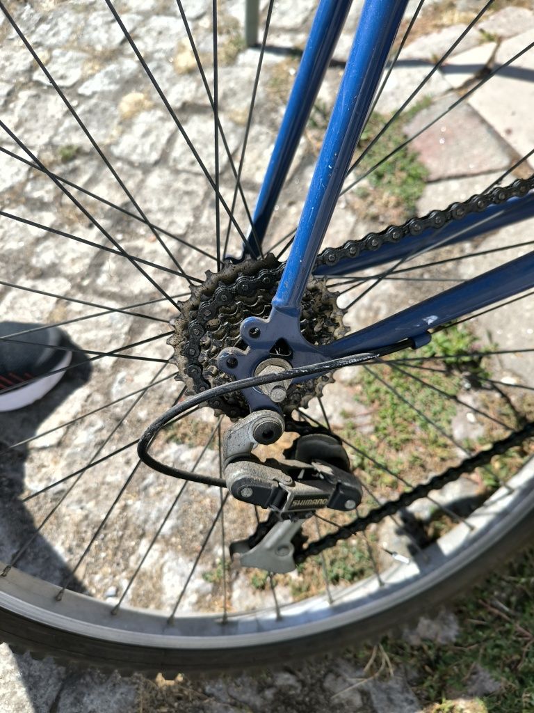Bicicleta de montanha antiga