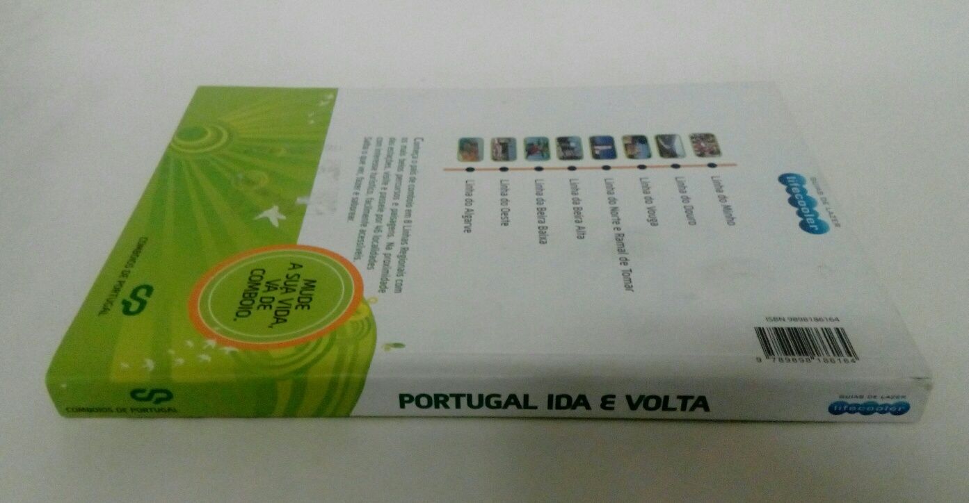 OFERTA DE NATAL - Livro 'Portugal Ida e Volta - Guia de Lazer'