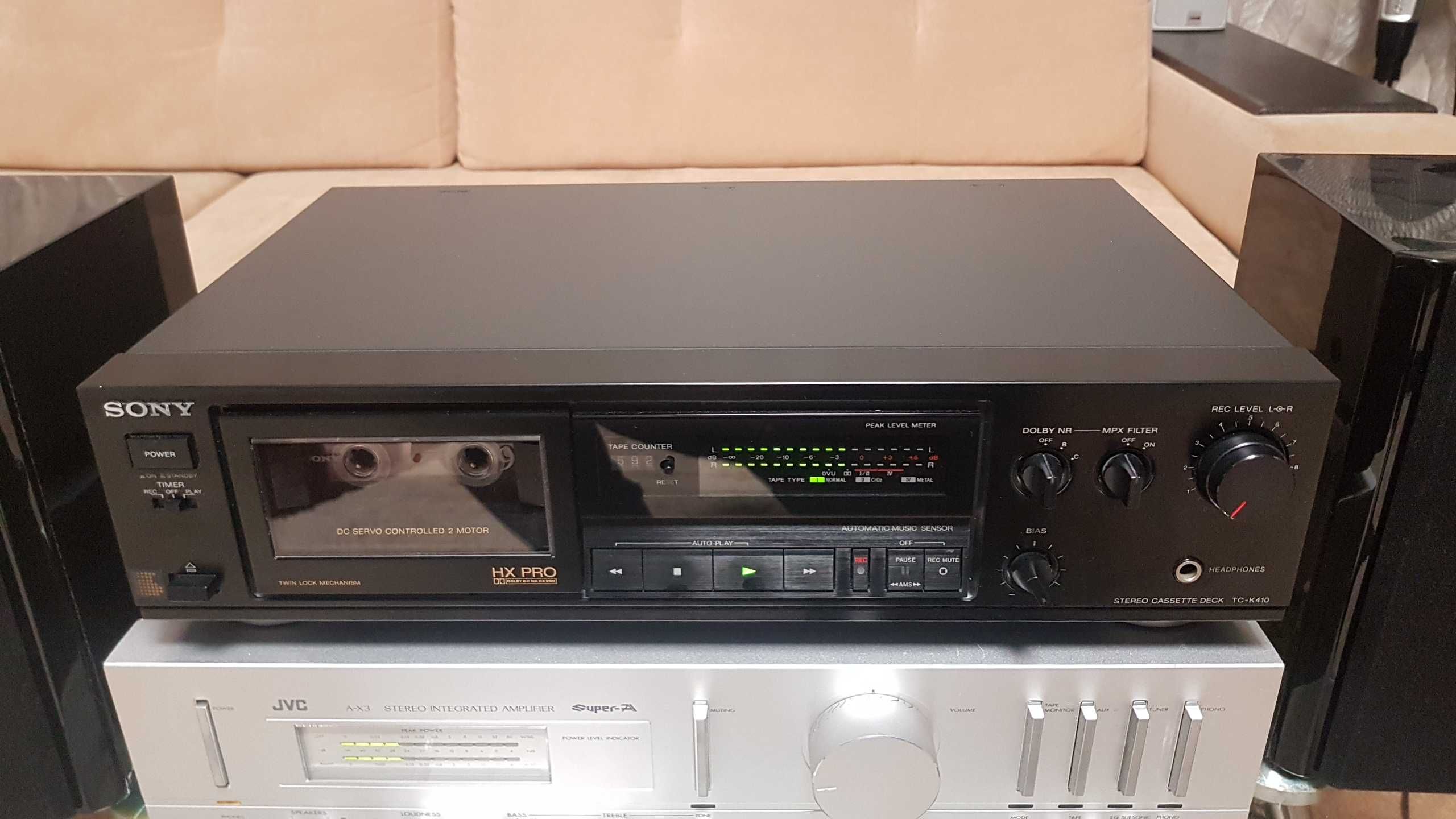 Кассетная дека Sony TC-K 410 stereo made in Japan