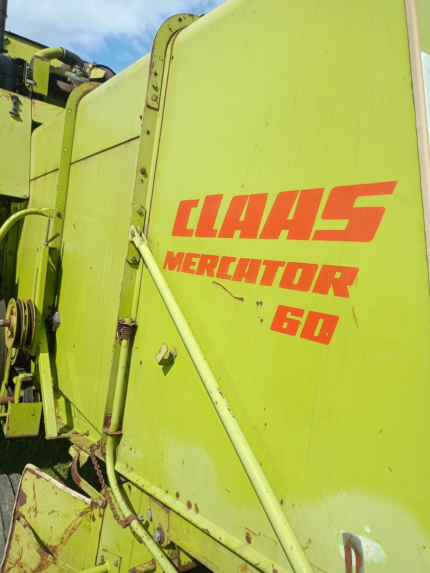 Ładny kombajn zbożowy Claas mercator model 60 jak bizon Volvo