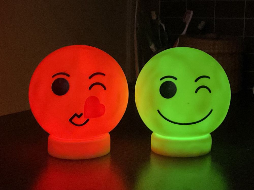 Lampki LED Emoji wielokolorowe