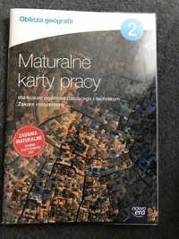 Maturalne karty pracy z geografii