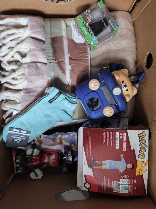 Karton box mix biedronka dziecko dom bananówka
