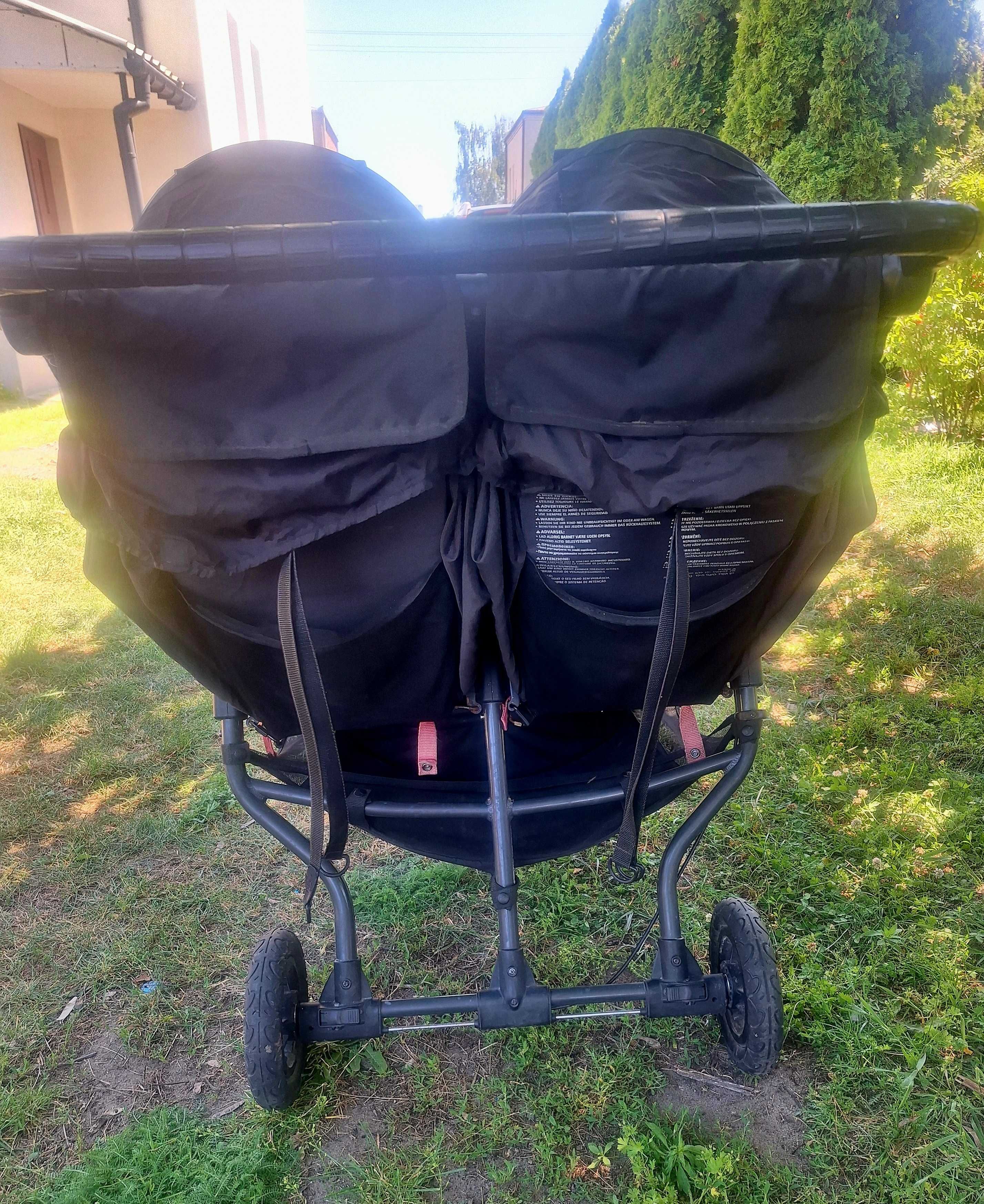 Wózek bliźniaczy Baby Jogger City Mini GT – czarny