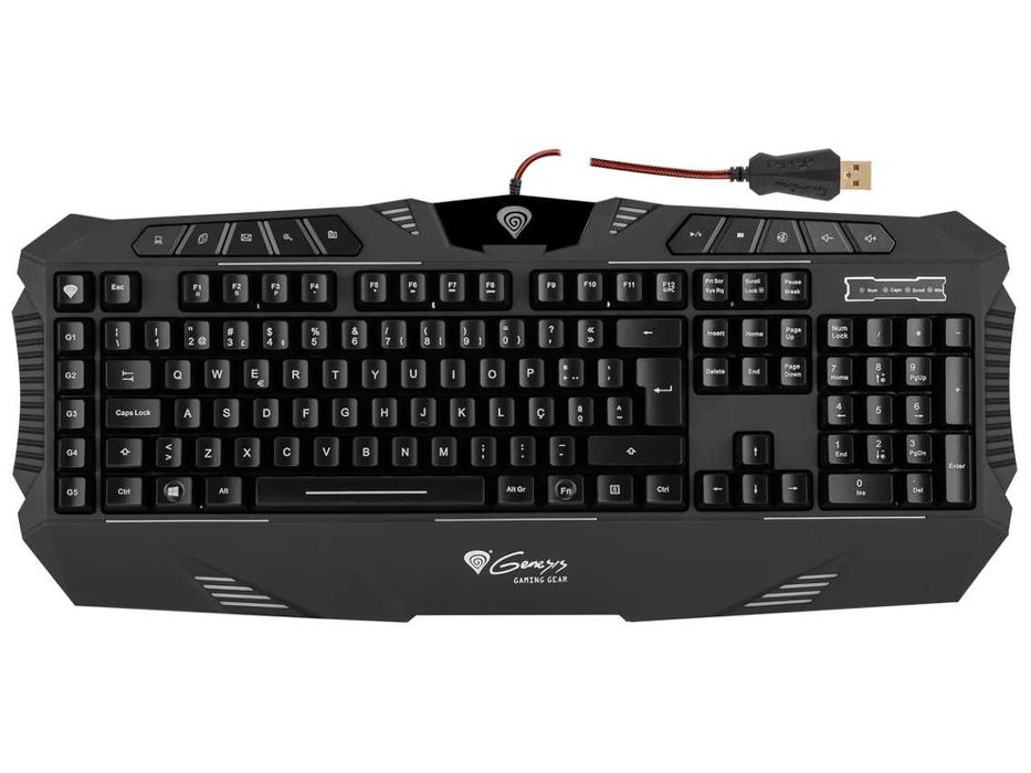 NOVO - Teclado Gaming GENESIS RX66 (USB) - Retroiluminado