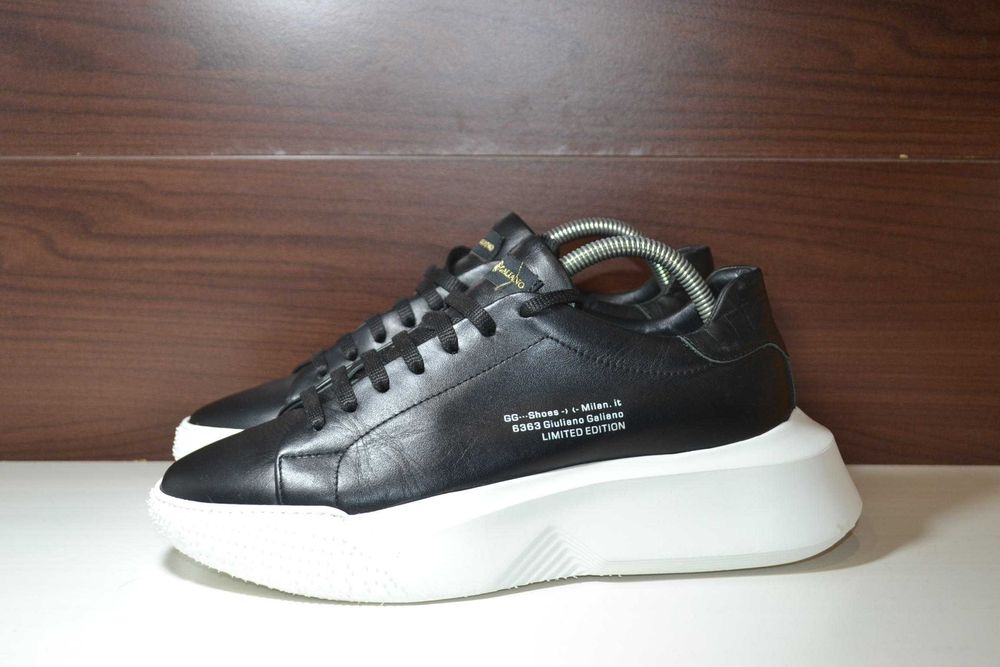 giuliano galiano nemesis 42р кроссовки кожаные сникерсы оригинал