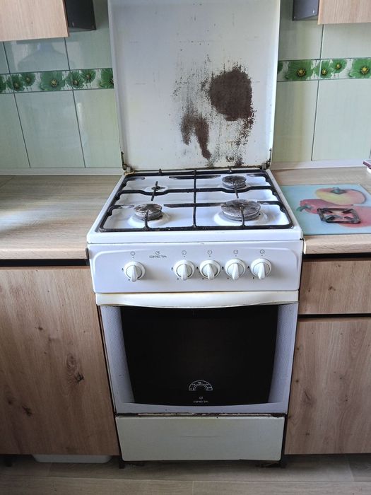 Газова плита с духовкой грета