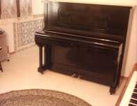 Pianos verticais e de cauda afinador e arranjo