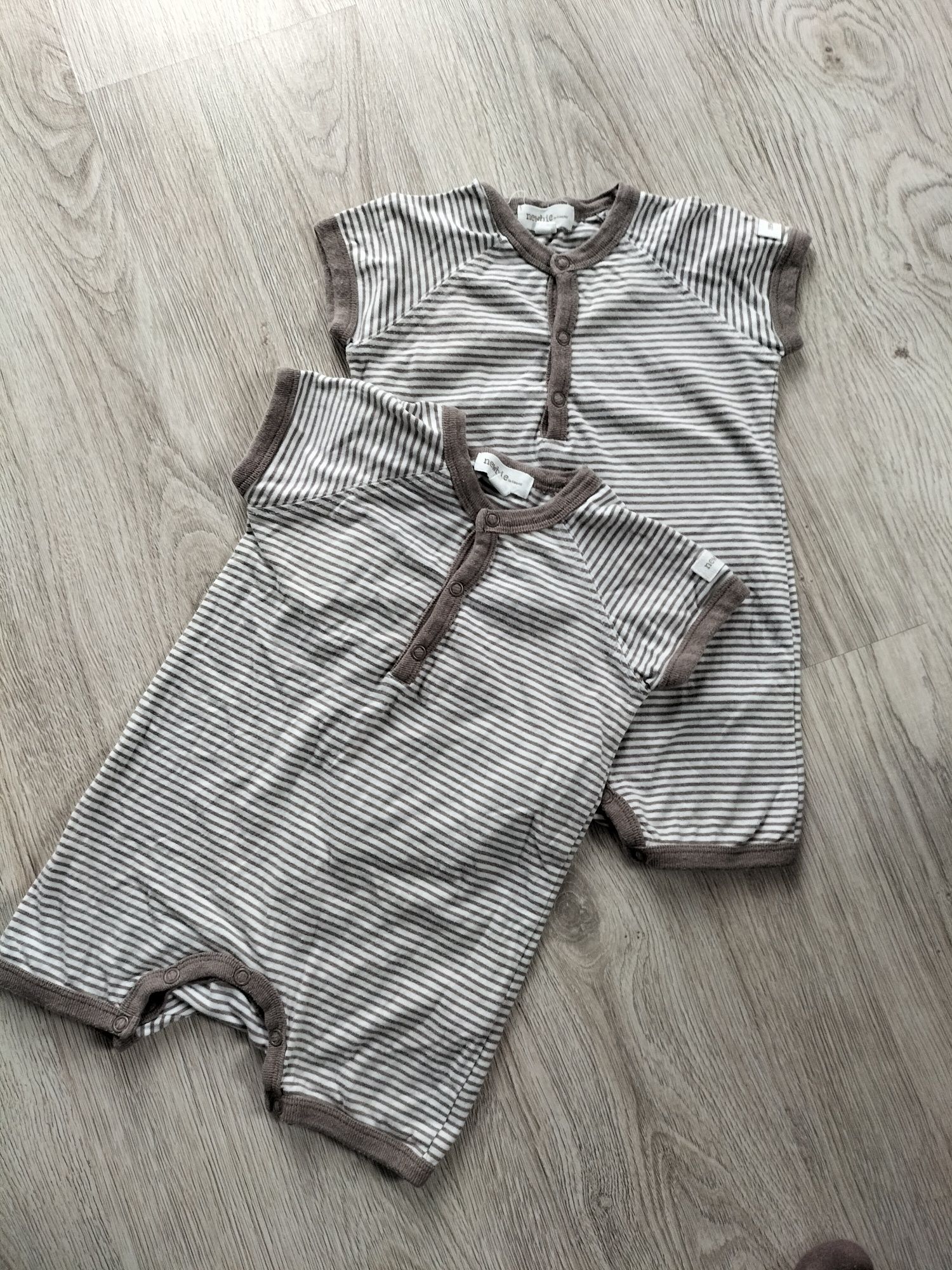 Rampersy newbie dla bliźniaków 74
