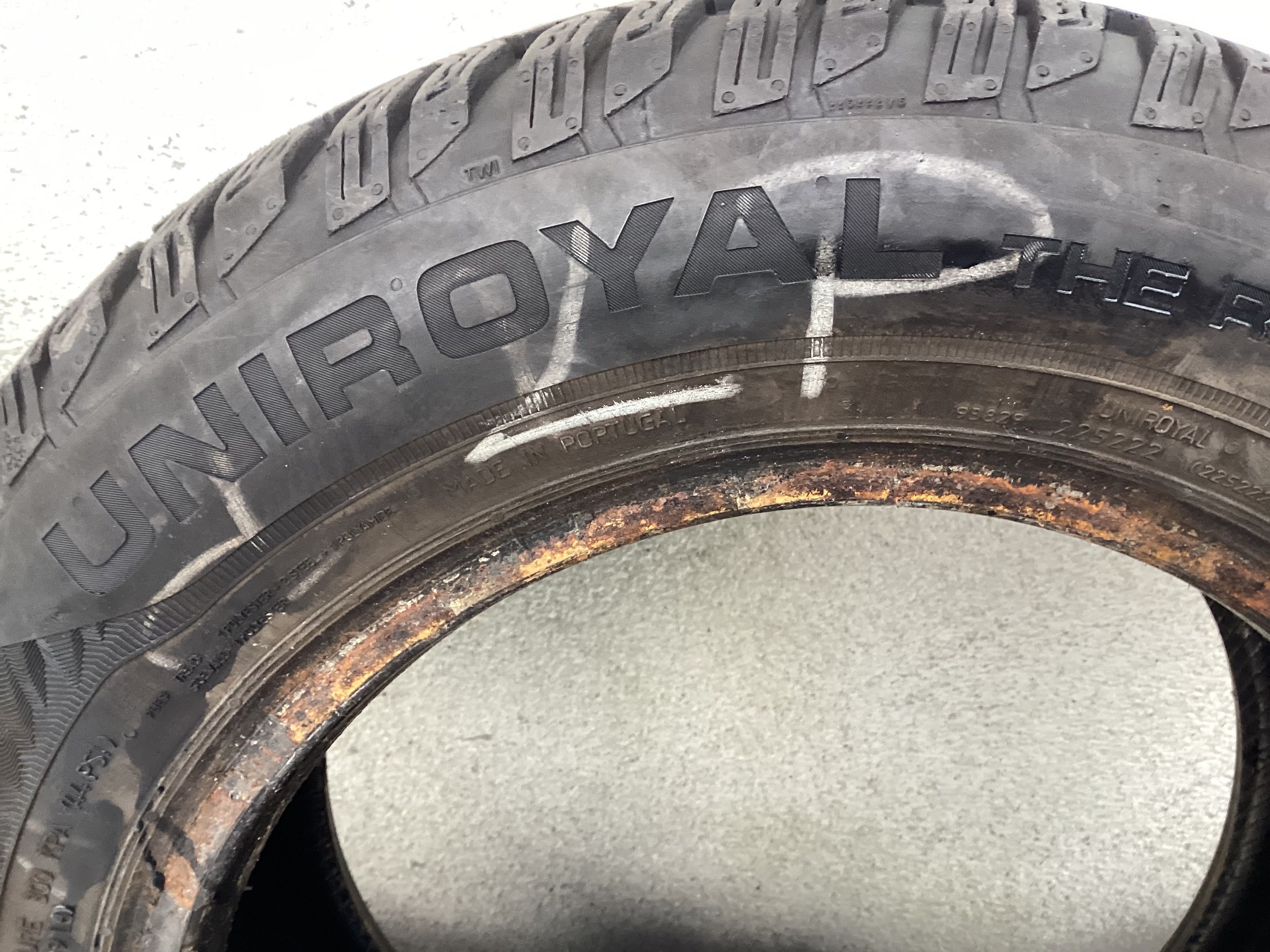 UNIROYAL 165/70r14 4szt Opony zima zimowe 7.2mm 2015r
