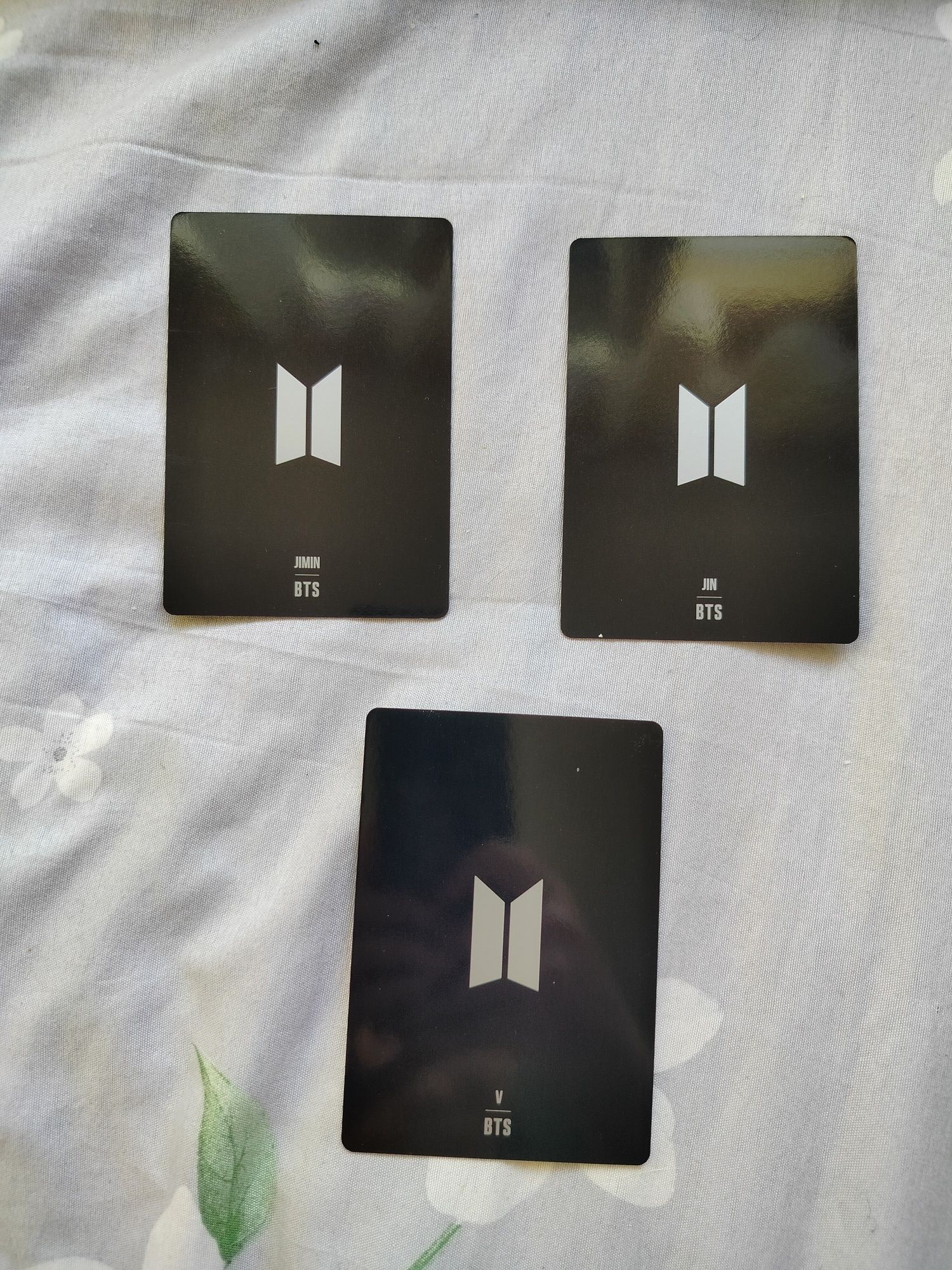 BTS karty oficjalne armybomb lightstick ver 3 photocards jimin v jin