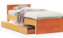 Cama solteiro com gavetão