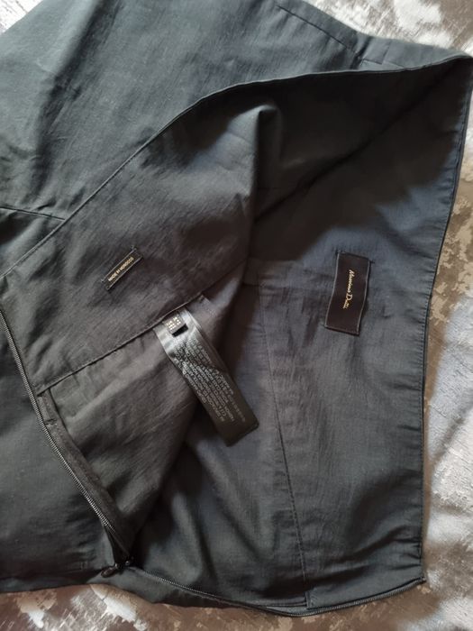 Calças tecido perna larga novas Massimo Dutti, 38