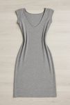 Grey casual mini dress/Szara casualowa Letnia plażowa sukienka mini