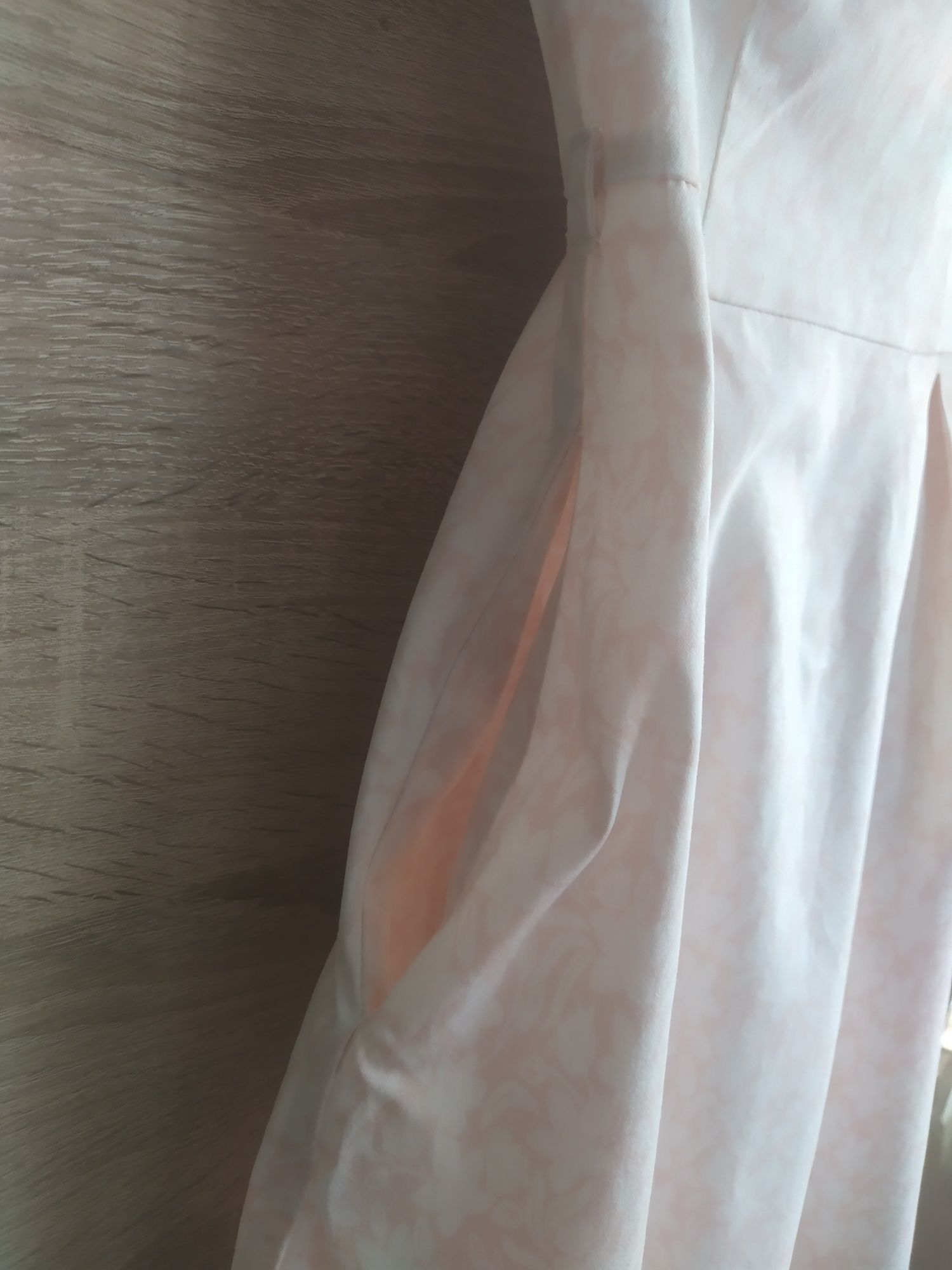 Sukienka Pretty One XS wesele lato biało różowa