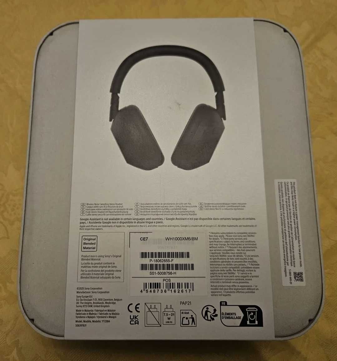 SONY WH 1000XM6 - Novo selado