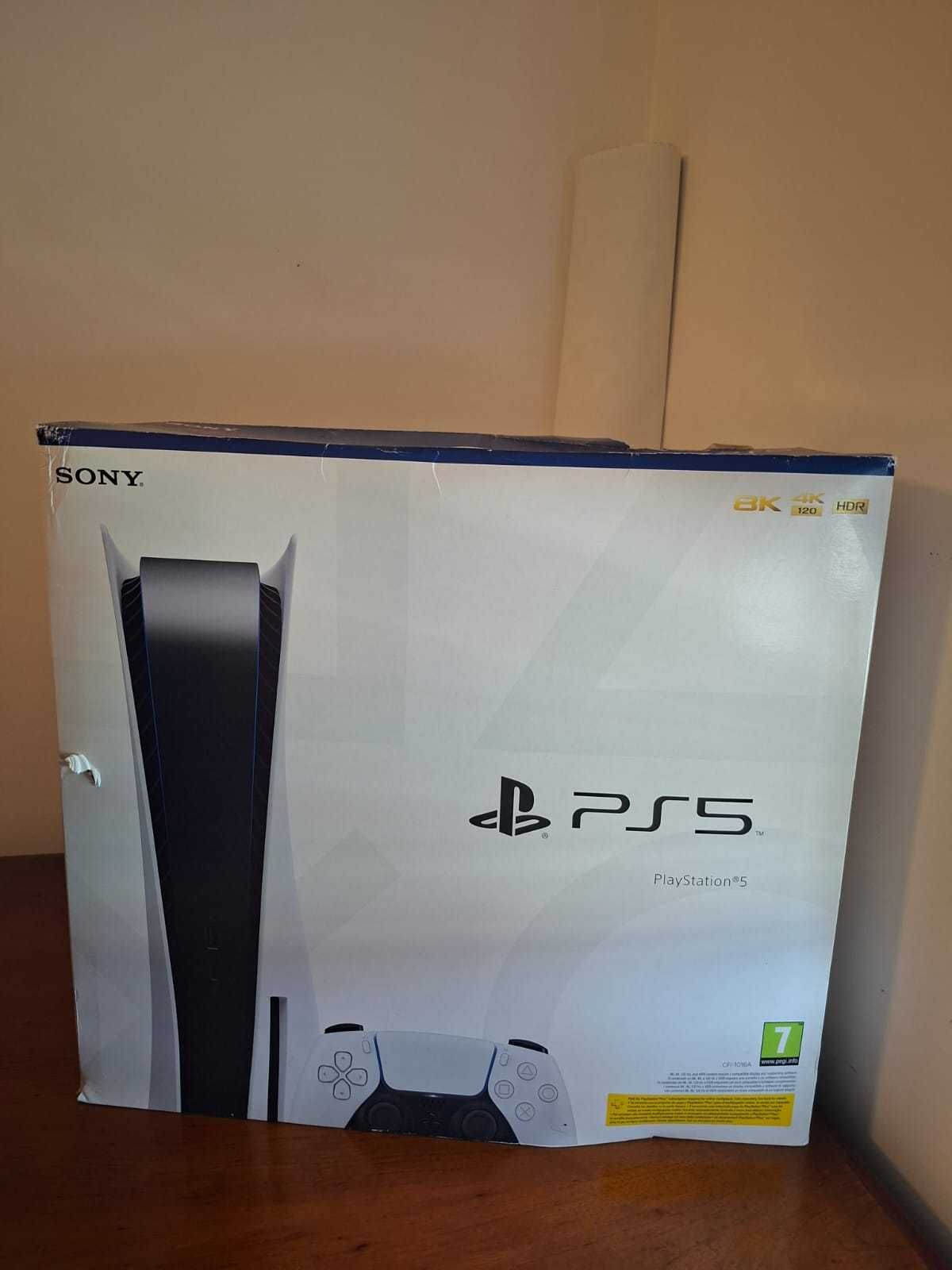 PS5 muito bem estimada, com firmware V6.0 Desbloqueável