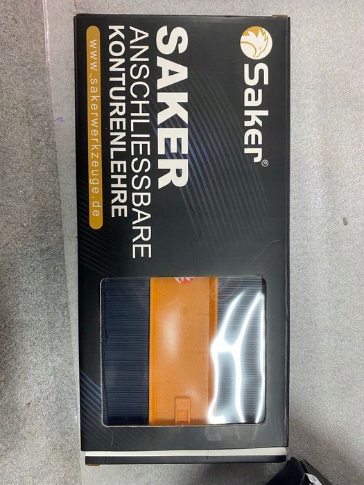 szablon kształtów duży wzornik przymiar 2x25-27cm saker