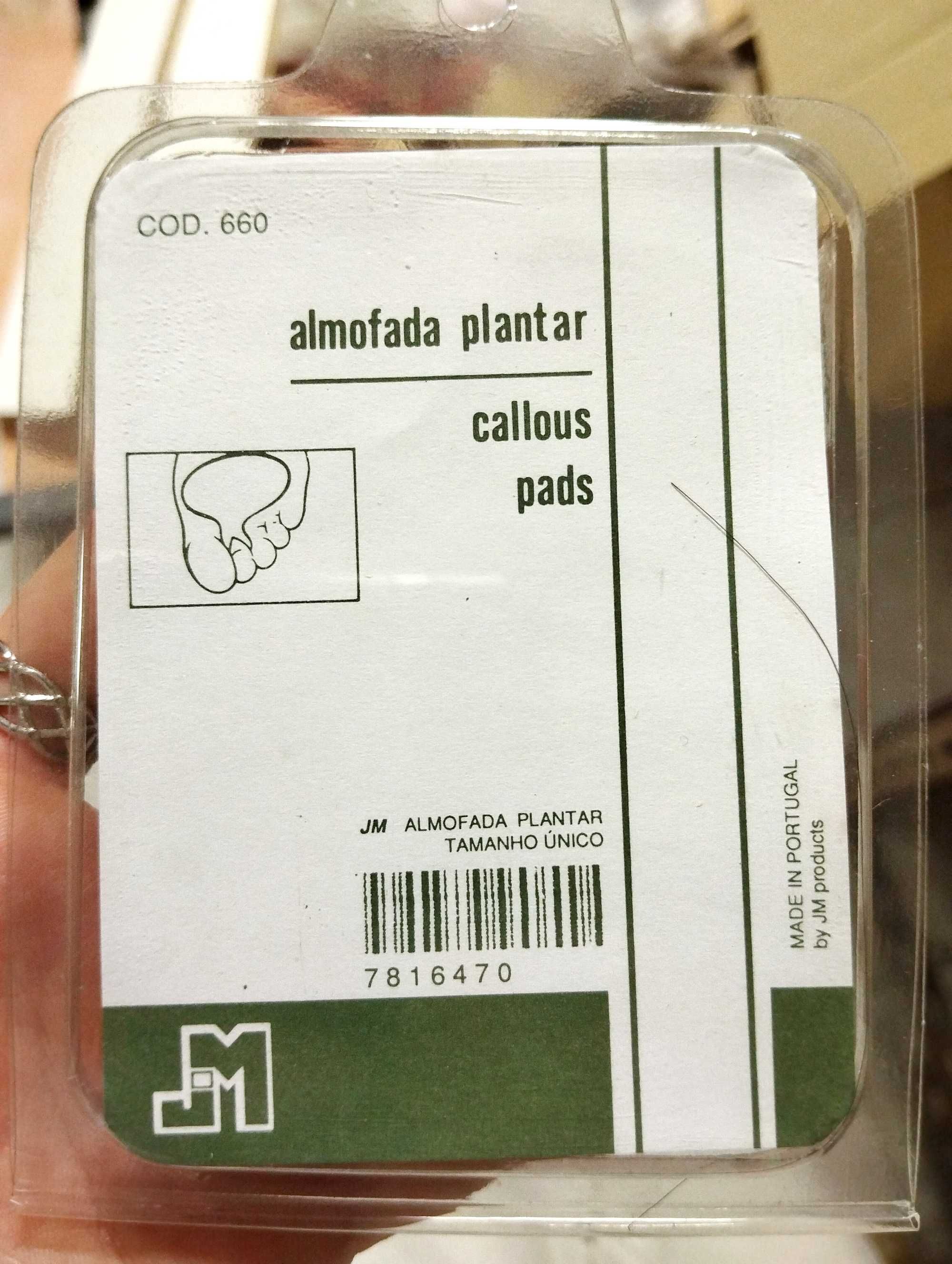 Almofada plantar - Podologia