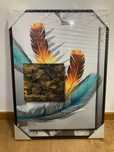 Quadro de pintura penas
