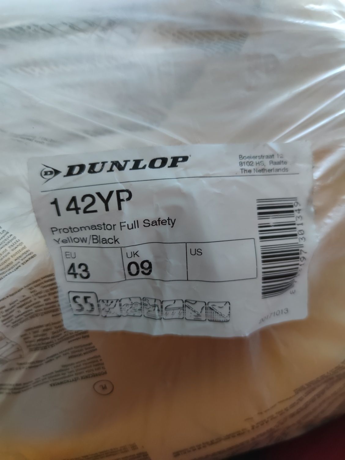 Kalosze robocze gumowe firmy Dunlop