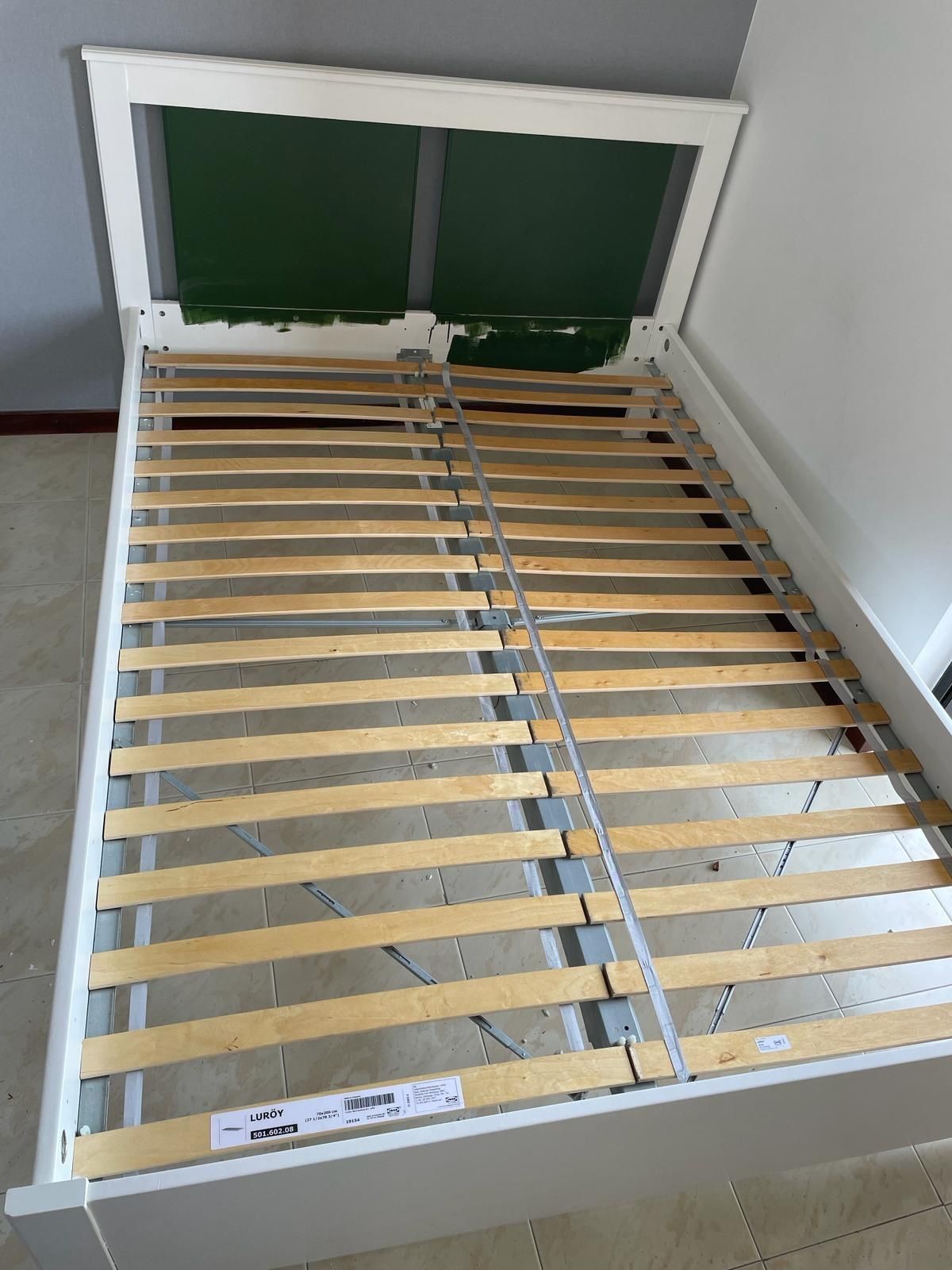 Cama casal ikea sem colchão