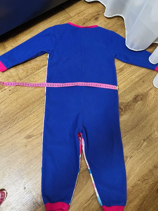 Слип кингуруми домашний комбинезон флисовый на девочку 2 1,5 года